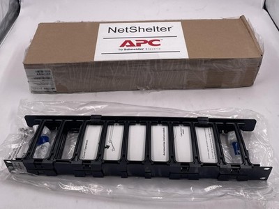 APC AR8602A NETSHELTER 1U HORIZONTAL RACKMOUNT SINGLE SIDED CABLE WIRE 