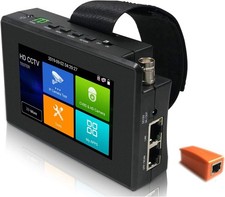 EVERSECU 5 In 1 CCTV Tester 4K IP Camera 4 Inch Touch Screen