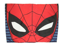 Spiderman Standard Pillow Sham Marvel Comics Microfiber Red Blue