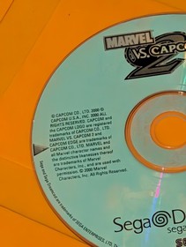 Marvel vs. Capcom 2 Sega Dreamcast 2000 Disc Only Video Game Fighting