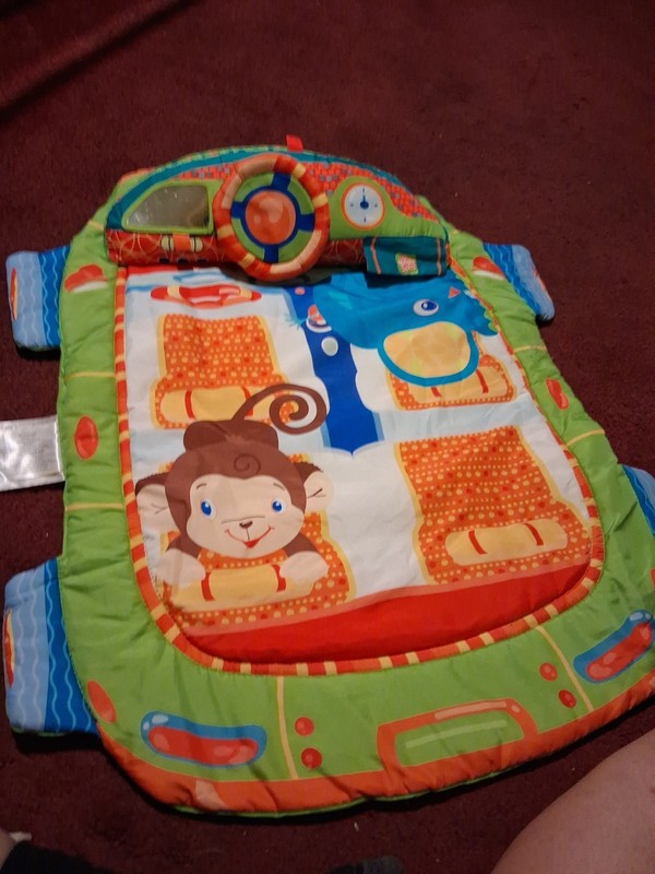 Baby Play Mat Monkey Elephant Kids Play Mat