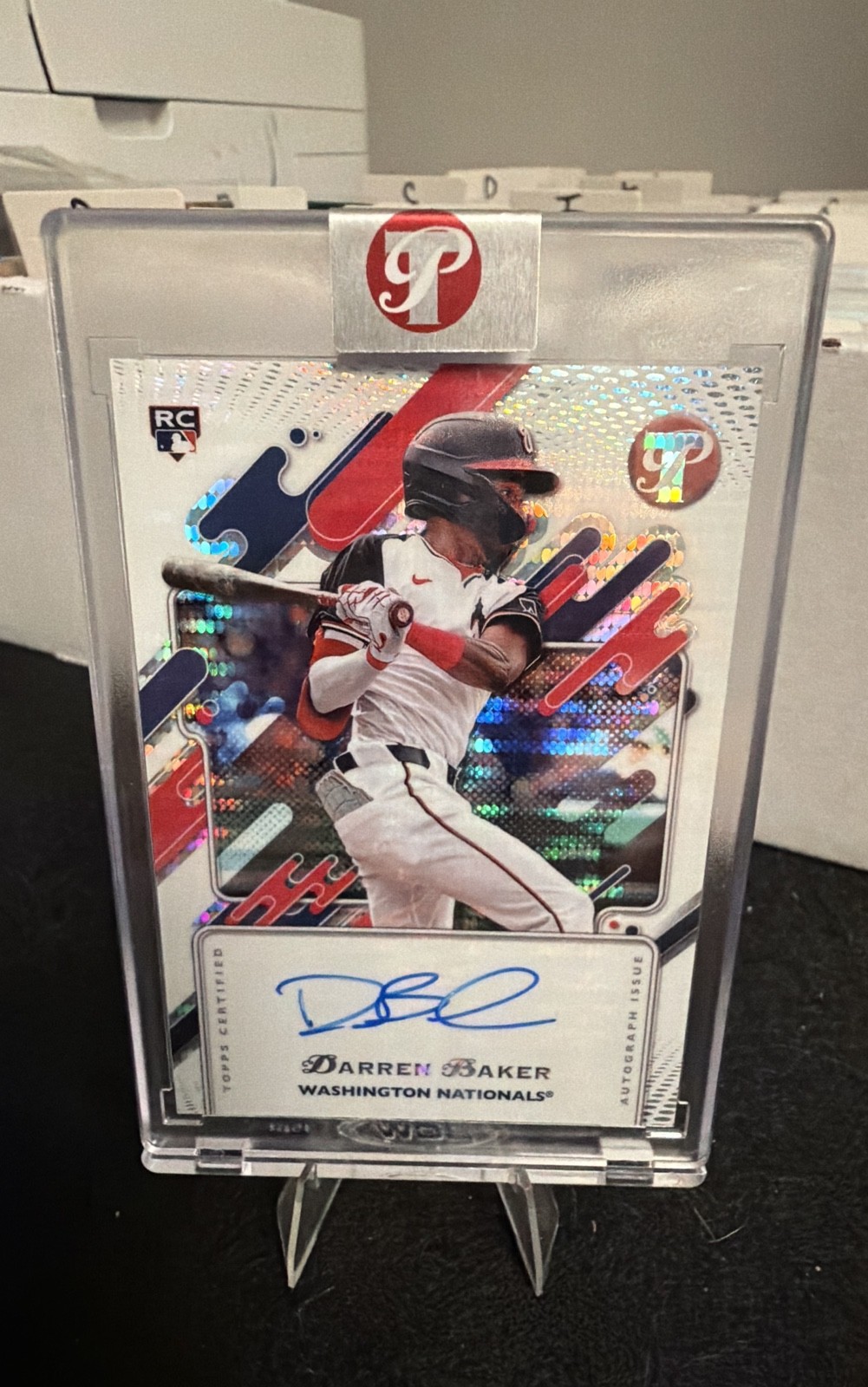 2025 Topps Pristine - Autographs Darren Baker #PA-DB (AU, RC)