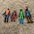 VINTAGE KENNER STAR WARS 1979 CANTINA SET LOT OF 4 SNAGGLETOOTH GREEDO COMPLETE!