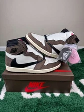 Air Jordan 1 Retro x Travis Scott Mocha OG High Sneaker CD4487-100
