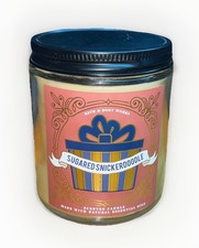 Bath Body Works Sugared Snickerdoodle Single Wick Scented Candle NEW