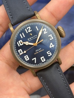 Zenith Pilot Type 20 Extra Special Bronze Blue Dial Ref. 29.1940.679/57.C808