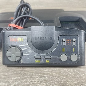 Vintage NEC TurboGrafx-16 System Black Console System Working