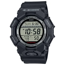Casio Watch G-Shock World Time Black Bio-Based Resin Strap GD-010-1 GD-010 SERIE