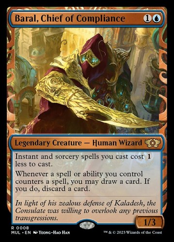Baral, Chief of Compliance #8 (NM) March of Machine MUL Magic MTG