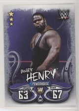 2018 Topps WWE Slam Attax Live Powerhouse Mark Henry #297 1i3