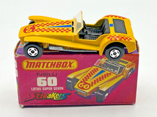 Matchbox Superfast. No60 Lotus Super Seven In Vgc And Good Original Box. Matchbox Superfast. No60 Lotus Super Seven In Vgc And Good Original Box.