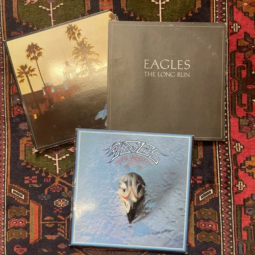 Eagles Vintage Vinyl Lot (3 LPs) 70s Classic Rock Records
