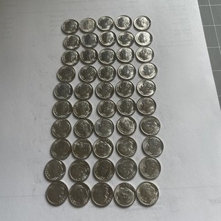 Lot Of 50 1964 Roosevelt Silver Dime