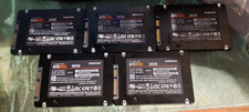 LOT OF 5 SAMSUNG MZ-77E500 500GB 870 EVO V-NAND 2.5" SSD DRIVE MZ7L3500HBLU