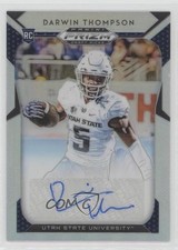 2019 Panini Prizm Draft Picks Silver Darwin Thompson #295 Auto o6n