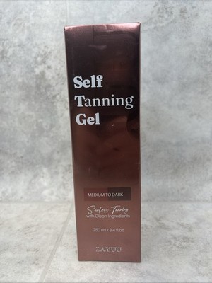 Self Tanning Gel 8.4 oz Medium To Dark Sunless Tanning - Exp 03/2028
