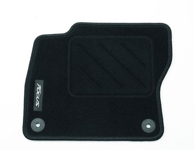 Original Ford Focus Teppichfußmatten vorne und hinten, schwarz 2014-2018 1913996