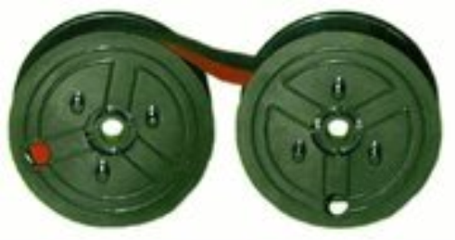 FACIT 1024FN/C340/C365 FAB RIBB BLK/RD