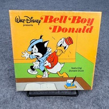Walt Disney Bell Boy Donald Super 8mm Film B/W Donald Duck Home Movie with Box
