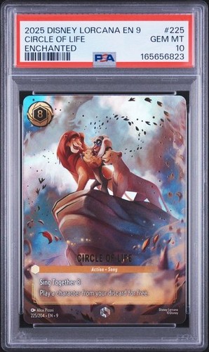Circle of Life graded PSA 10 for sale on eBay