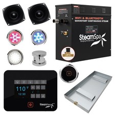 SteamSpa BKT600-A Black Series Bluetooth/WiFi 6kW QuickStart