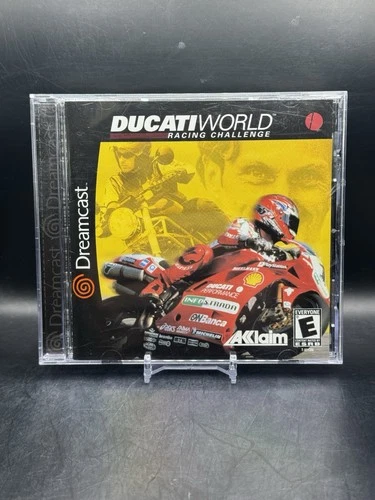 Ducati World Racing Challenge (Sega Dreamcast, 2001) CIB w/ Registration Card