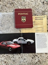 1984 Pontiac Fiero Manual & Brochure (&lsquo;87 Pontiac Brochure Included)