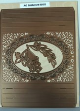 Juego de troqueles de tarjetas Anna Griffin Shadow Box