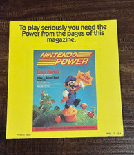 PMG-PT-USA Insert Super Mario 2 Nintendo Power NES Instruction Manual Only