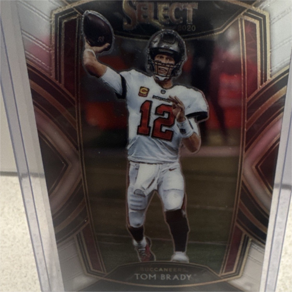 PANINI 2020 SELECT CLUB LEVEL #201 TOM BRADY TAMPA BAY BUCCANEERS FOOTBALL