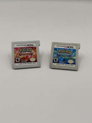 Pokémon Omega Ruby & Alpha Sapphire Nintendo 3DS Bundle/Lot Cartridges Only