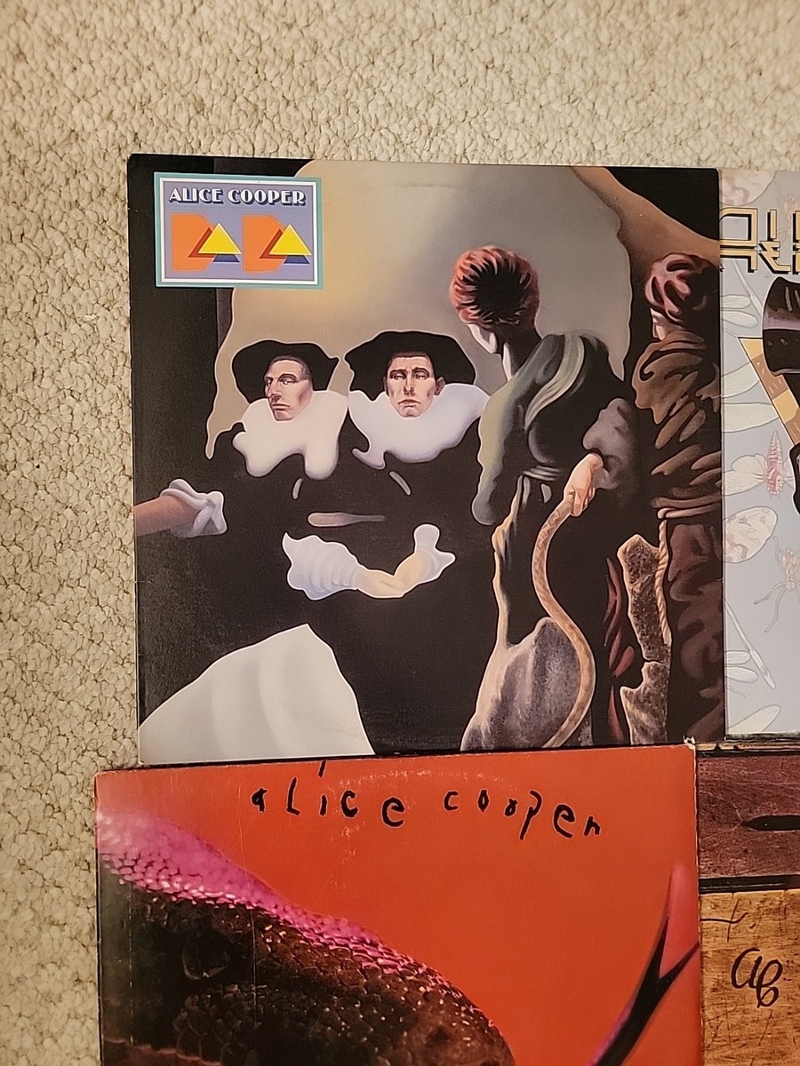 Alice Cooper Vinyl Lot Of 15 Original Pressings Promo Rare From