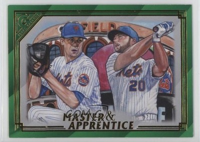 2020 Gallery Master and Apprentice Green 33/250 Pete Alonso Jacob deGrom 1f60
