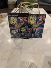 SpongeBob Lights Camera Pants PS2 Complete CIB Manual Tested Authentic