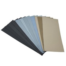 24PCS Ultra-Fine Sand Paper 1000 to 20000 9 x 3.6 Inch(1000-20000), Grey