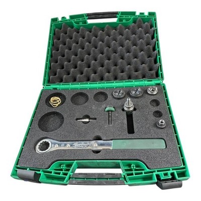 E-ROBUR PE9-21/016135 Box Of Punches And Dies With Axes And Key