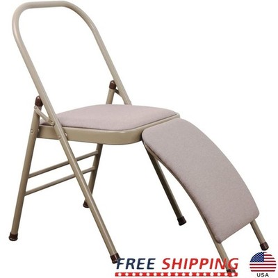 Multi-Function Folding Back Support Chair Comfortable Relaxation Home Gym New