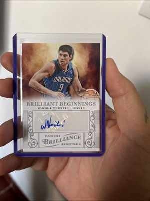 2012-13 Panini Brilliance #52 Nikola Vucevic Brilliant Beginnings Auto B29R3C133