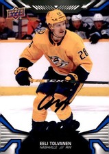 2022-23 Upper Deck MVP #113 Eeli Tolvanen Blue Script