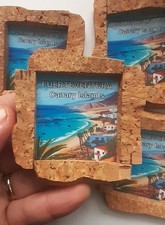 Fuerteventura  Spain  Holiday Souvenir Fridge Magnet handmade  7x6 Cm Apx  gift
