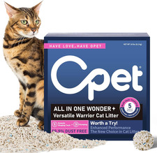 Mixed Tofu Cat Litter - 18Lb Strong Clumping Litter, Mixed Tofu and Bentonite, 9