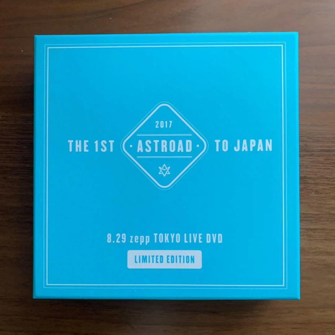 ASTRO ”THE 1st ASTROAD TO JAPAN 2017 DVD” FC Limited Edition With benefits Used