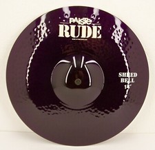 Paiste RUDE-Color Sound Purple 14" Shred Bell Cymbal/New/Model # CY0001129914