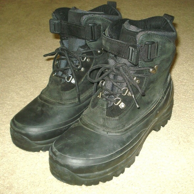 Lands' End Black Hiking Boots Thinsulate Ultra Men's Boots Size 10 M eBay