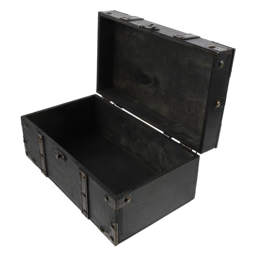 Wooden Storage Box Decorative Chest Vintage Style Pirate Treasure