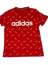 Adidas T-Shirt Men s M FAV TEE Size L Red/White