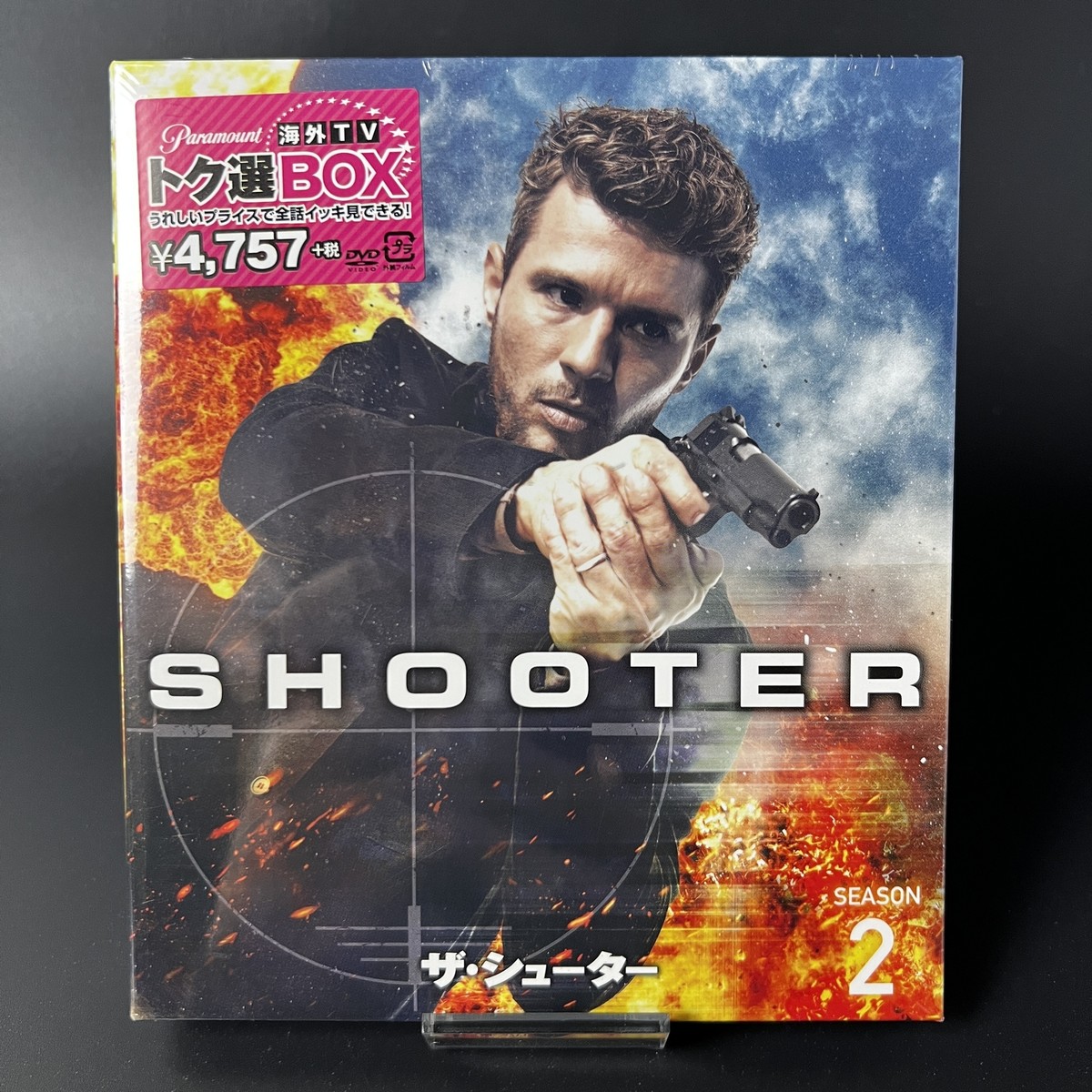 THE SHOOTER Season 2 DVD 4 Discs Box Japan 2019 Sealed New