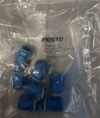 10 Stück/1 Beutel NEU Schnellverbinder 2031 CK-1/4-PK-9 FESTO - Bild 2 von 3