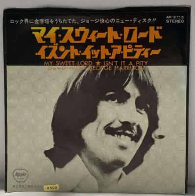 George Harrison - My Sweet Lord / Isn't It A Pity - Japan Vinyl - AR-2715