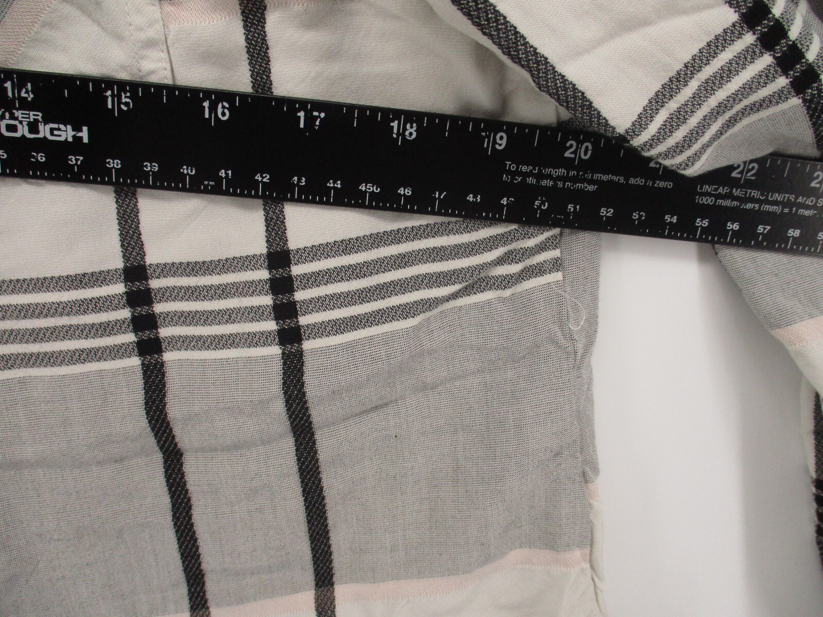 Universal Thread Medium Long Sleeve Button Up Str… - image 7